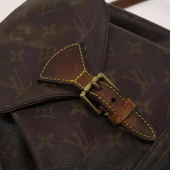 LOUIS VUITTON Monogram Montsouris MM Backpack M51136 LV Auth 120622 - Picture 4 of 15